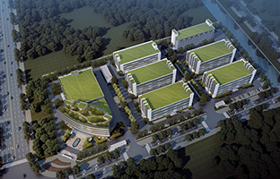 加拿大28昆山工业基地二期工程圆满封顶